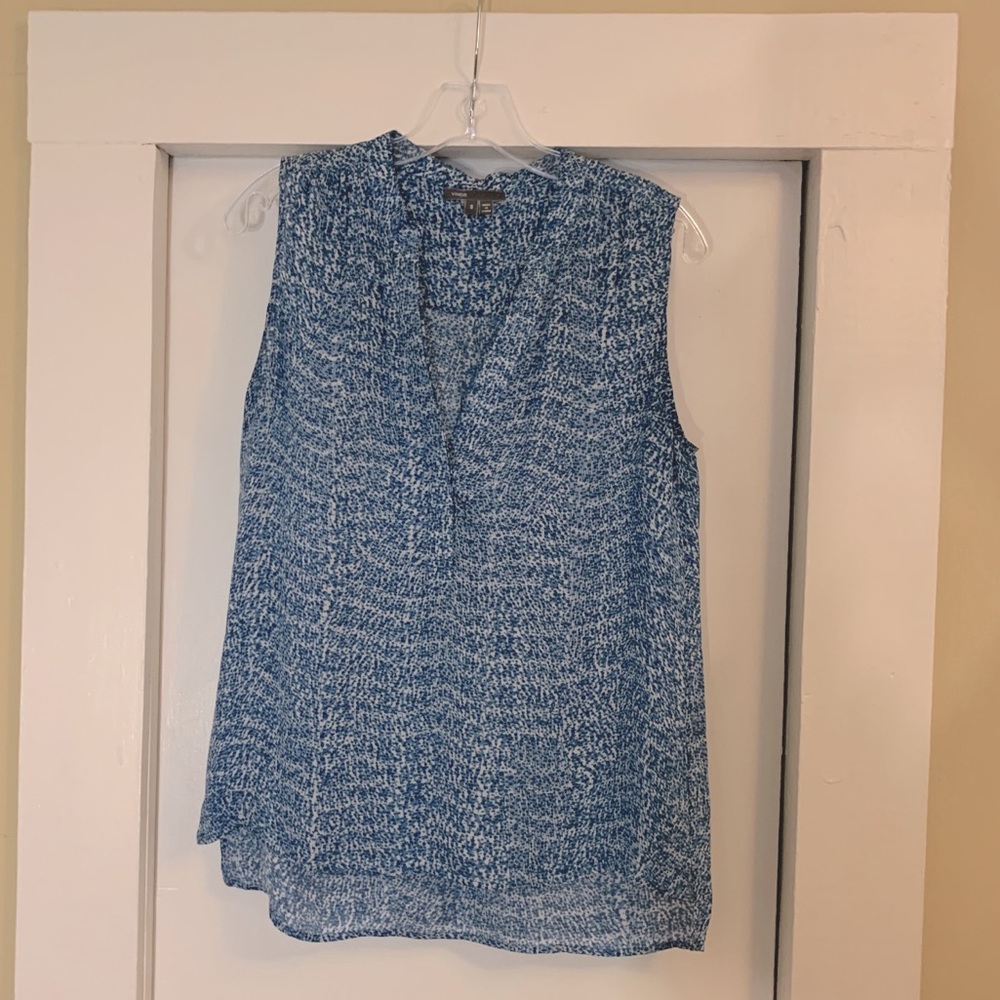 100% Silk Sleeveless Vince Blouse S/P